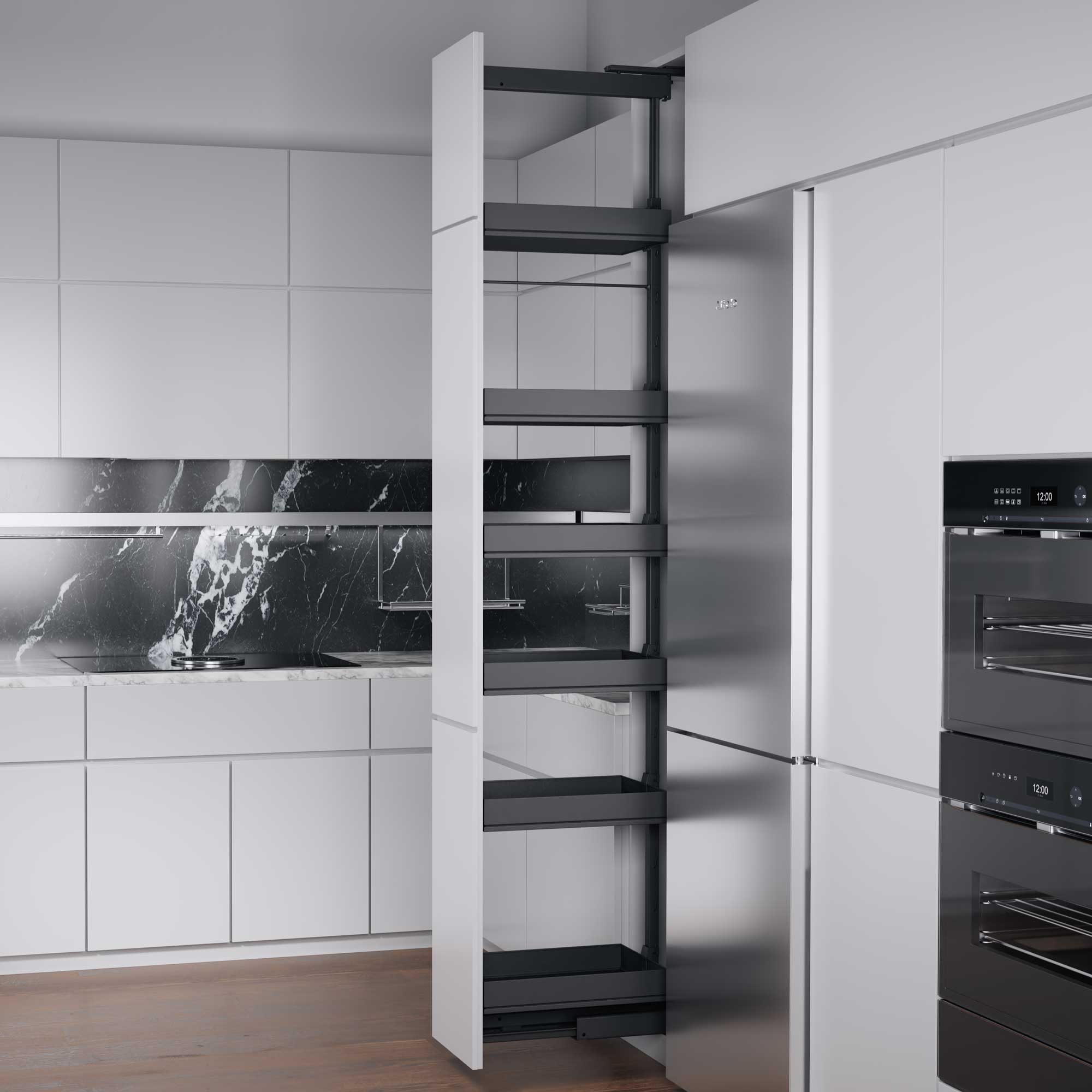 DISPENSA 90° Zusatzhaken für Tragrahmen - Korbhalter