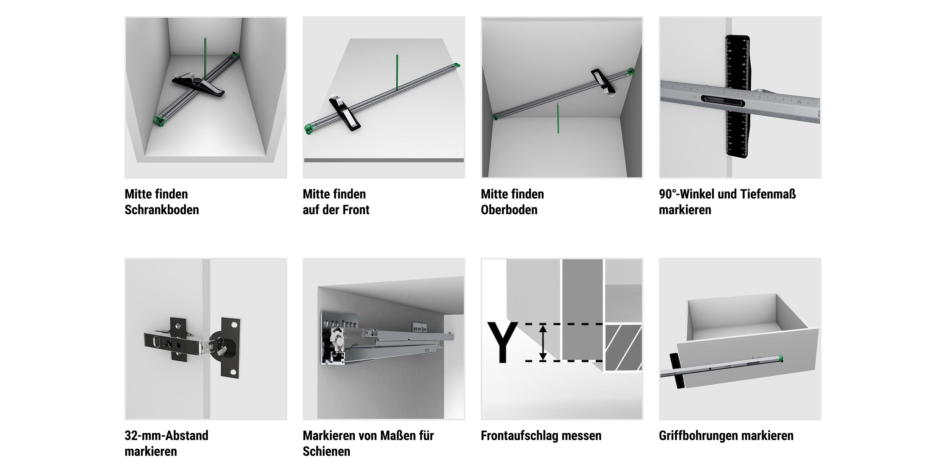 Bedienungsanleitung eines Messwerkzeugs.