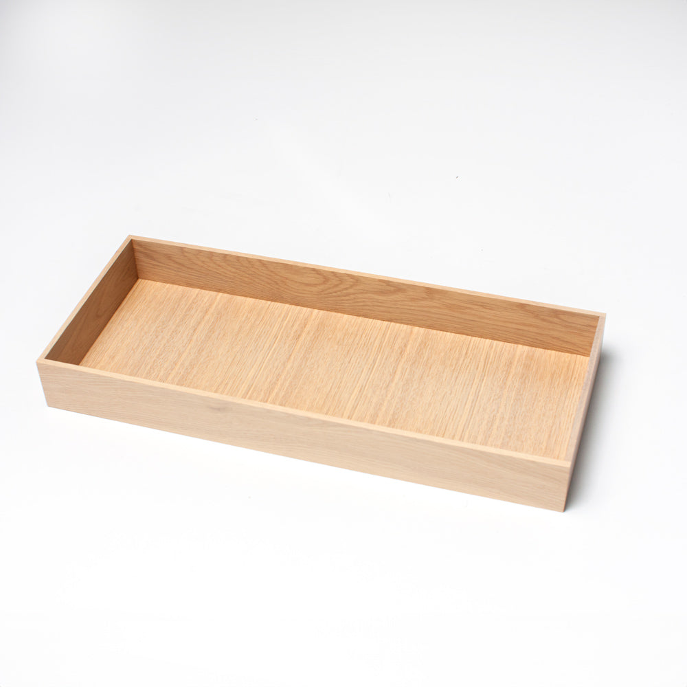MOVE Organisationseinsatz Eiche Weiß gebeizt - 200x479x55 mm - Schubladen-Organizer